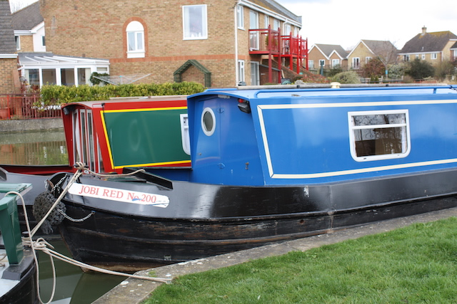 Canal Boats Moored at Hilperton